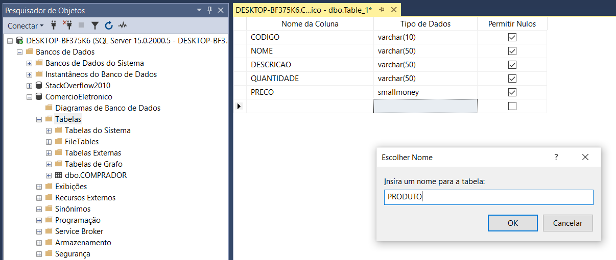 Comandos de consulta e manipulação de dados no SQL Server
